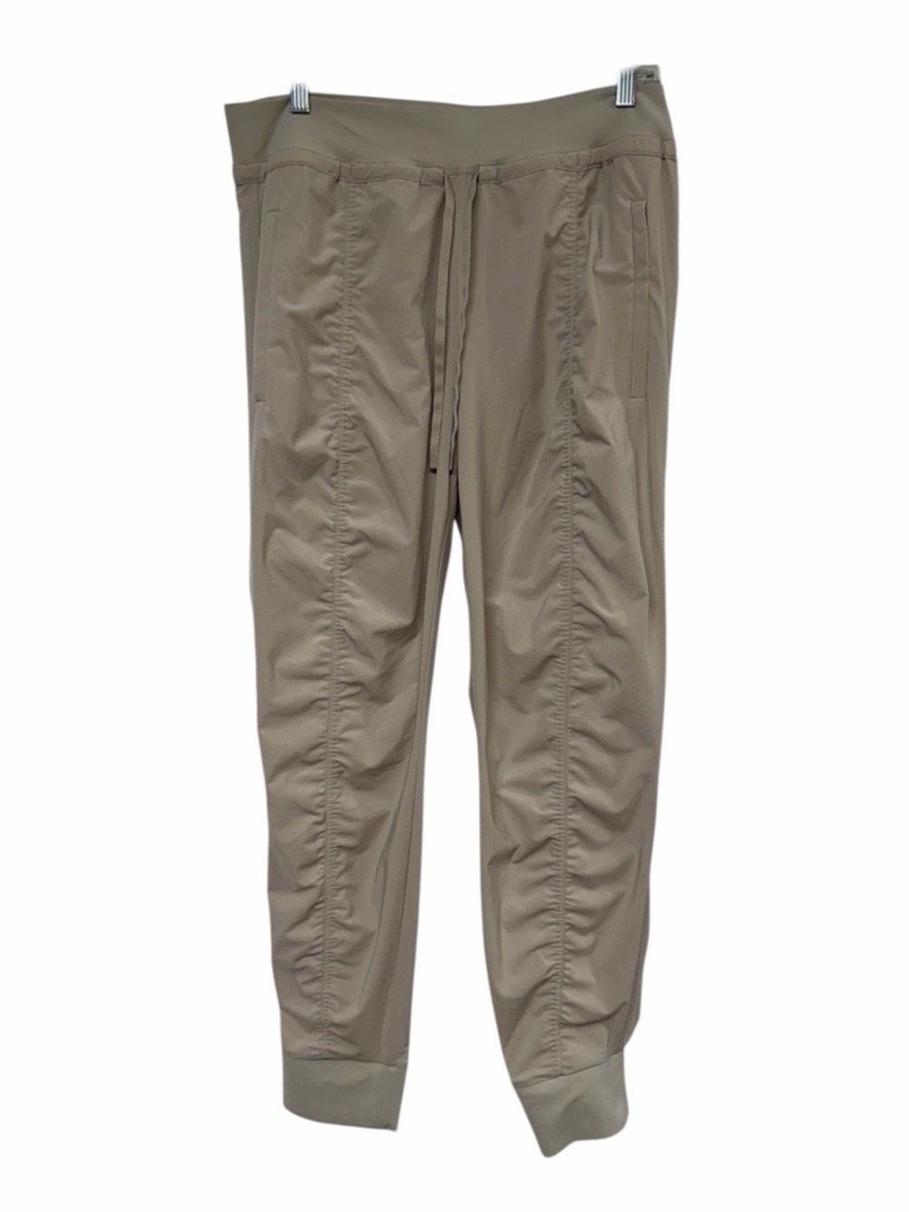 Athleta Size 14 Taupe Attitude Pant Jogger Travel Lightweight Stretch